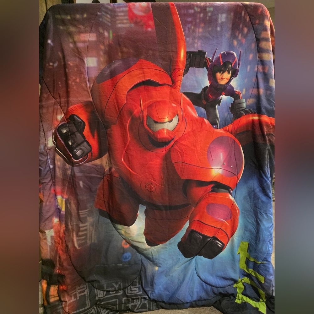 Disney's Big Hero 6 Reversable Twin Bed Comforter